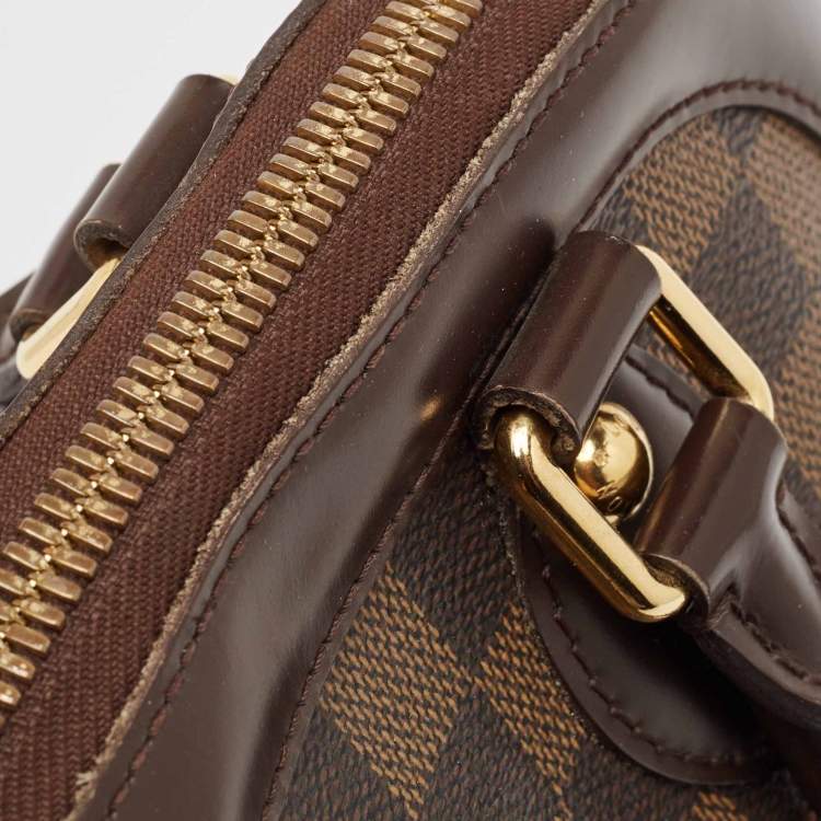 Pre Owned Louis Vuitton Damier Ebene Canvas Trevi PM Bag