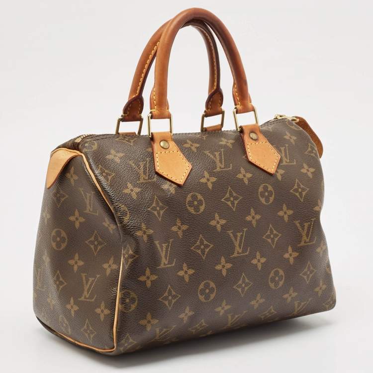 Pre Owned Louis Vuitton Monogram Canvas Speedy 25 Bag