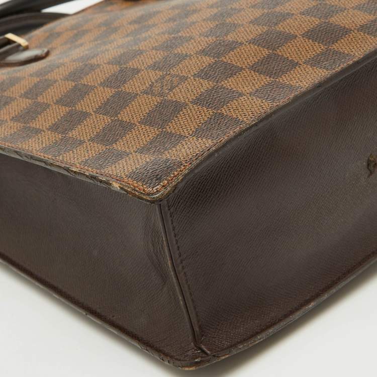 Pre Owned Louis Vuitton Damier Ebene Canvas Venice PM Bag