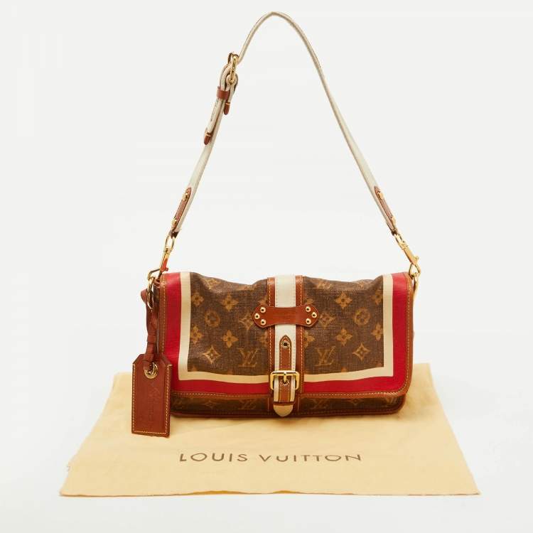 Pre Owned Louis Vuitton Multi Canvas Tissue Porte Rayures Clutch Bag