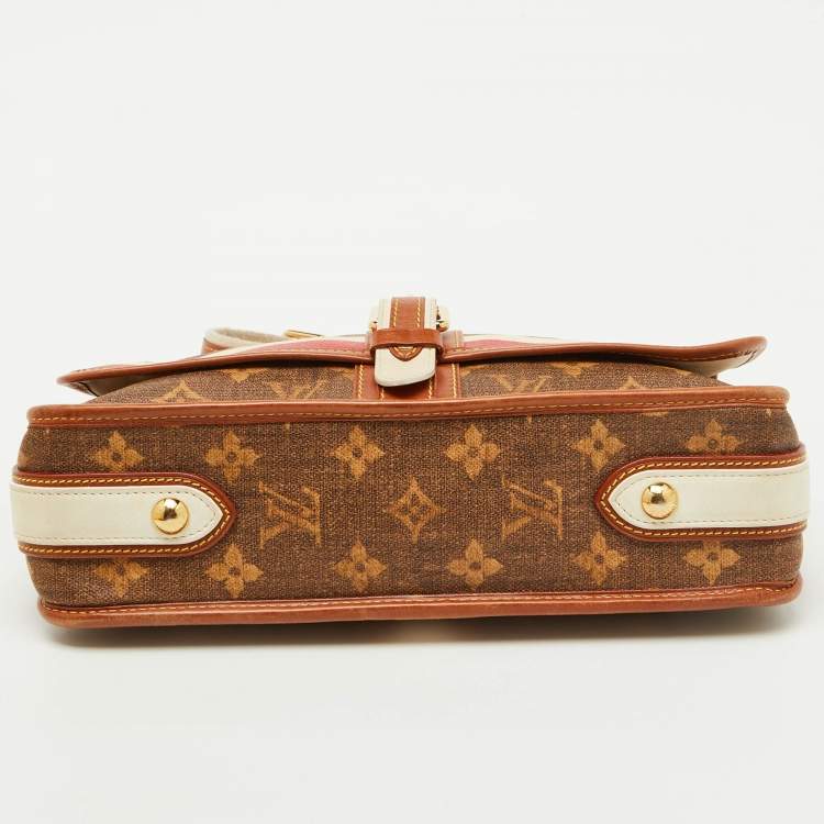 Pre Owned Louis Vuitton Multi Canvas Tissue Porte Rayures Clutch Bag