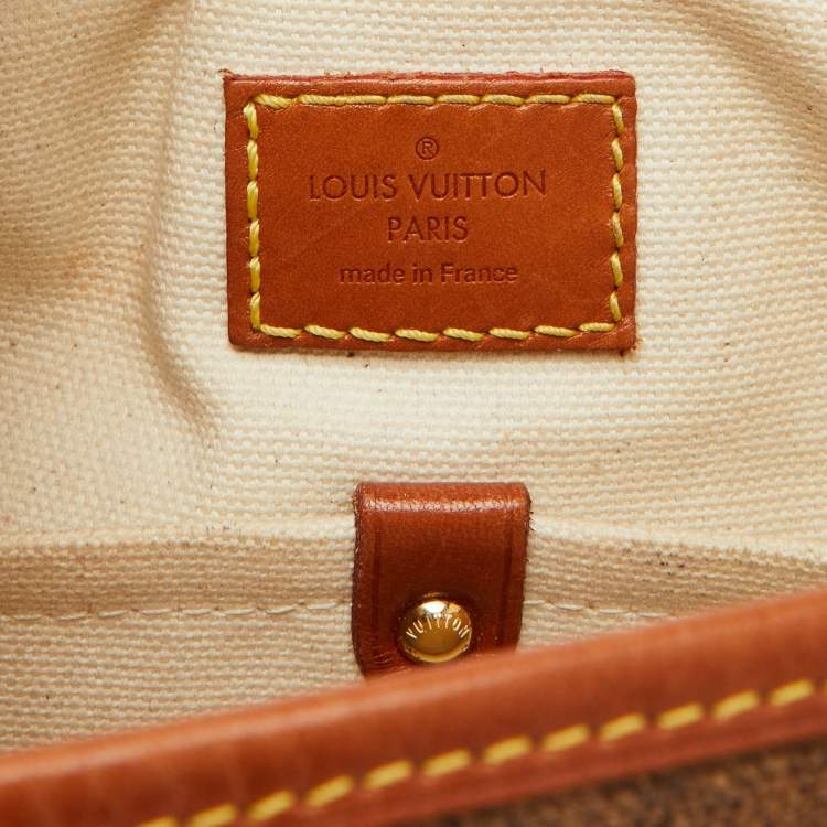 Pre Owned Louis Vuitton Multi Canvas Tissue Porte Rayures Clutch Bag