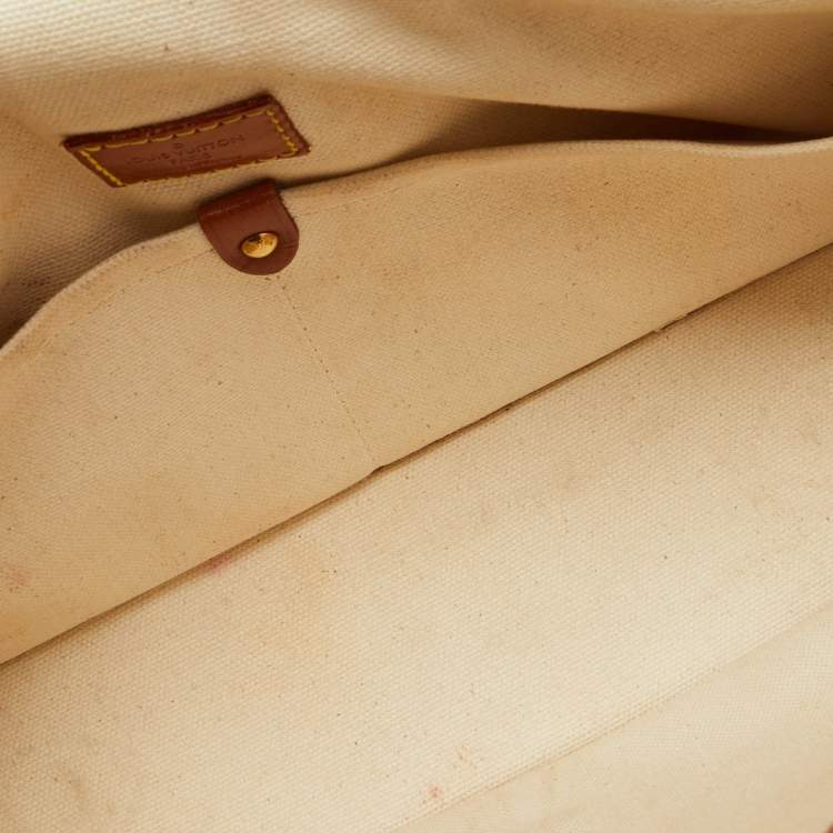 Pre Owned Louis Vuitton Multi Canvas Tissue Porte Rayures Clutch Bag