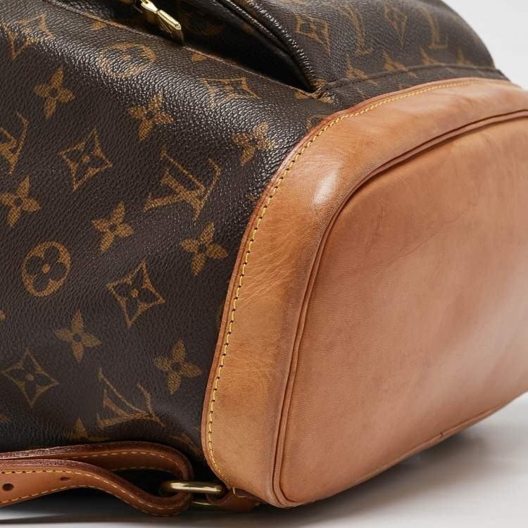 Pre Owned Louis Vuitton Monogram Canvas Montsouris Backpack GM Bag