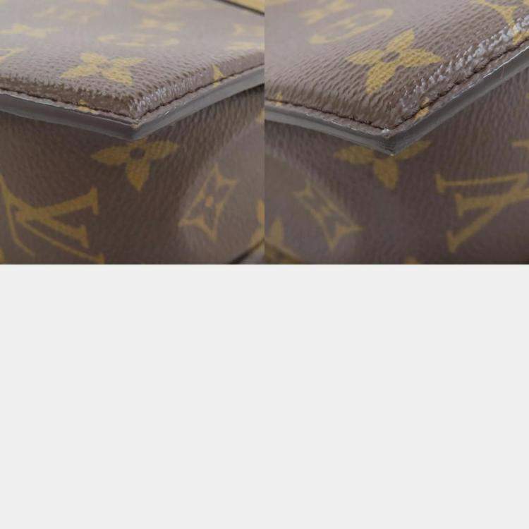Pre Owned Louis Vuitton Monogram Reverse Tilsitt Handbag