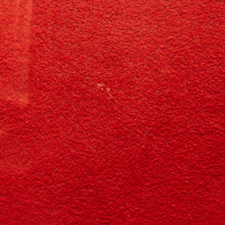 Pre Owned Louis Vuitton Castillan Red Epi Leather Neverfull MM Bag
