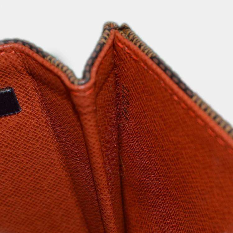 Pre Owned Louis Vuitton Brown Damier Ebene Canvas Tribeca Mini Handbag