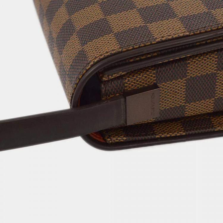 Pre Owned Louis Vuitton Brown Damier Ebene Canvas Tribeca Mini Handbag