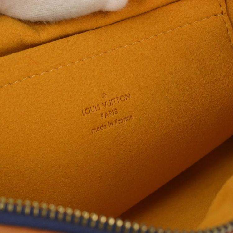 Pre Owned Louis Vuitton Blue Monogram Denim Bum Bag Waist Pouch  