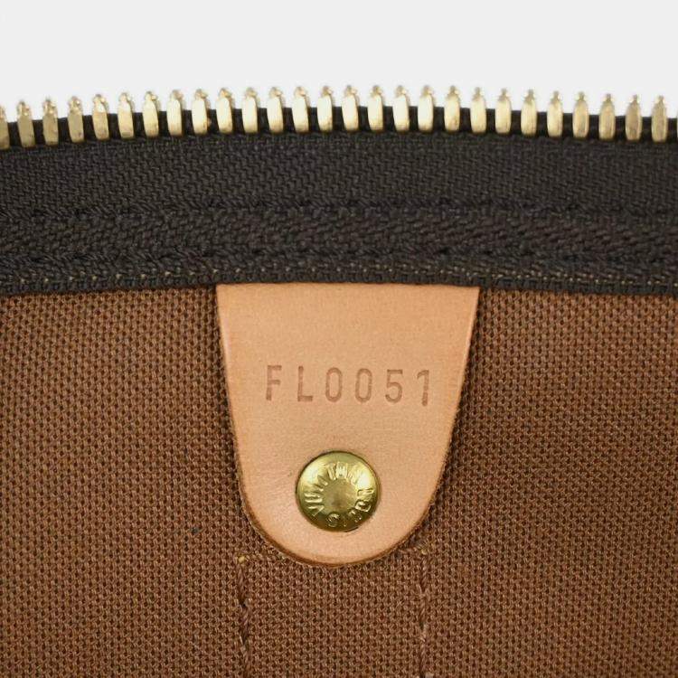 Pre Owned Louis Vuitton Khaki Monogram Graffiti Keepall 50 Duffle  Bag