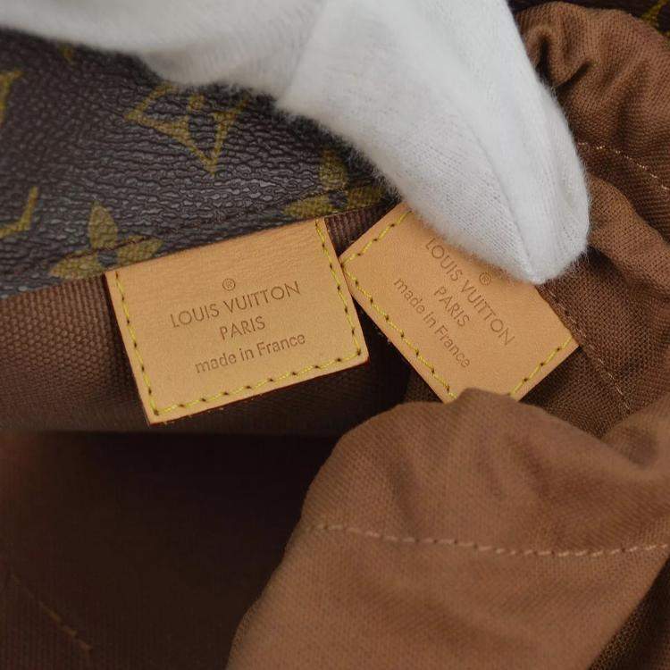 Pre Owned Louis Vuitton Brown Monogram Comme Des Garçons Tote Bag