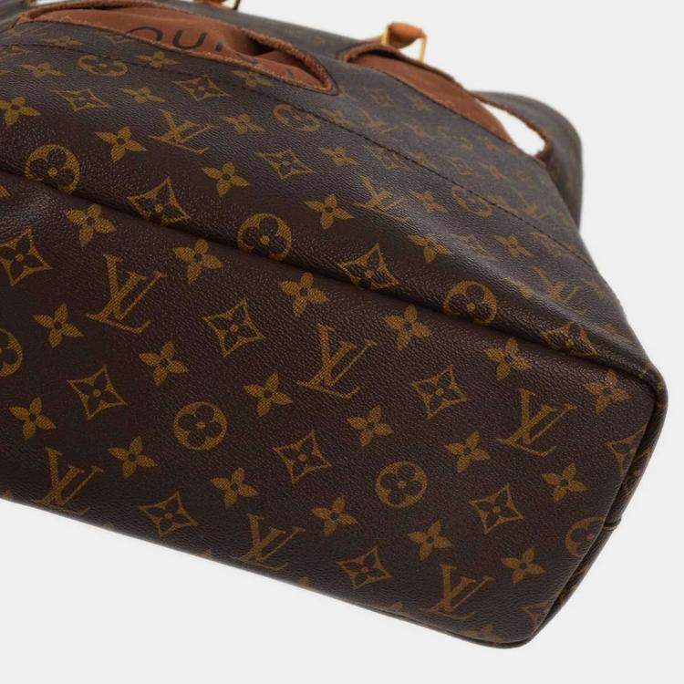 Pre Owned Louis Vuitton Brown Monogram Comme Des Garçons Tote Bag