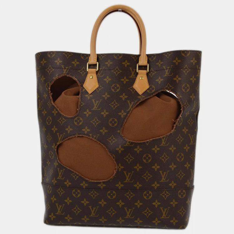 Pre Owned Louis Vuitton Brown Monogram Comme Des Garçons Tote Bag