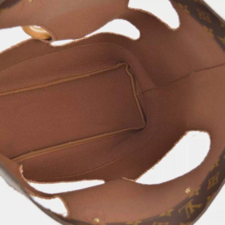 Pre Owned Louis Vuitton Brown Monogram Comme Des Garçons Tote Bag
