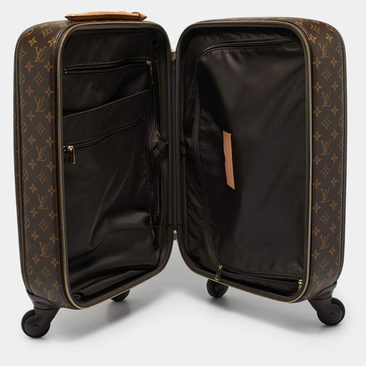 Pre Owned Louis Vuitton Monogram Canvas Zephyr 55 Luggage