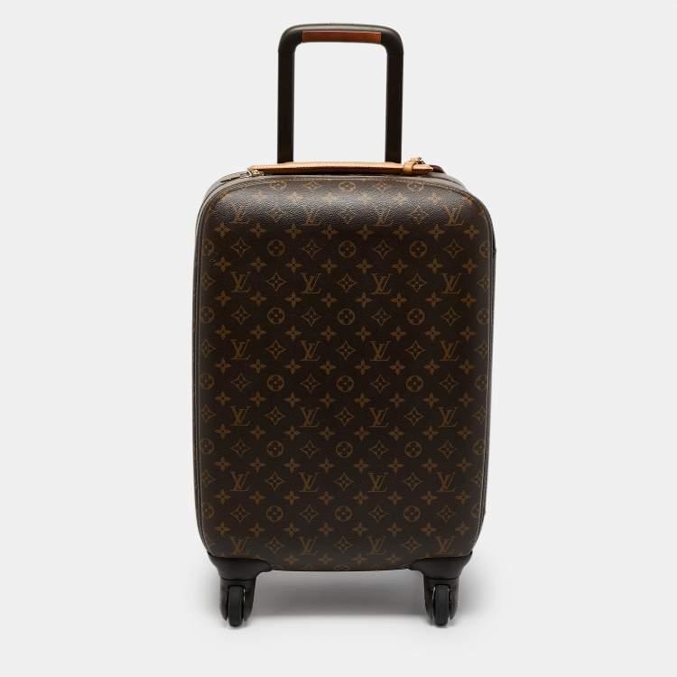 Pre Owned Louis Vuitton Monogram Canvas Zephyr 55 Luggage