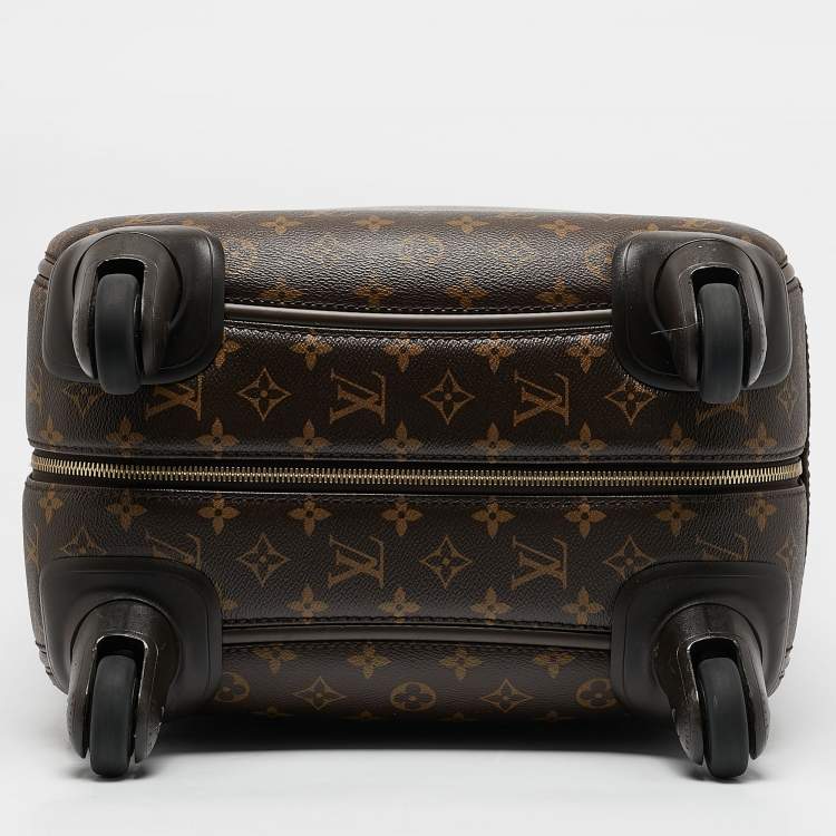 Pre Owned Louis Vuitton Monogram Canvas Zephyr 55 Luggage