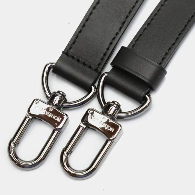 Pre Owned Louis Vuitton Black Monogram Eclipse Sac Plat Tote Bag