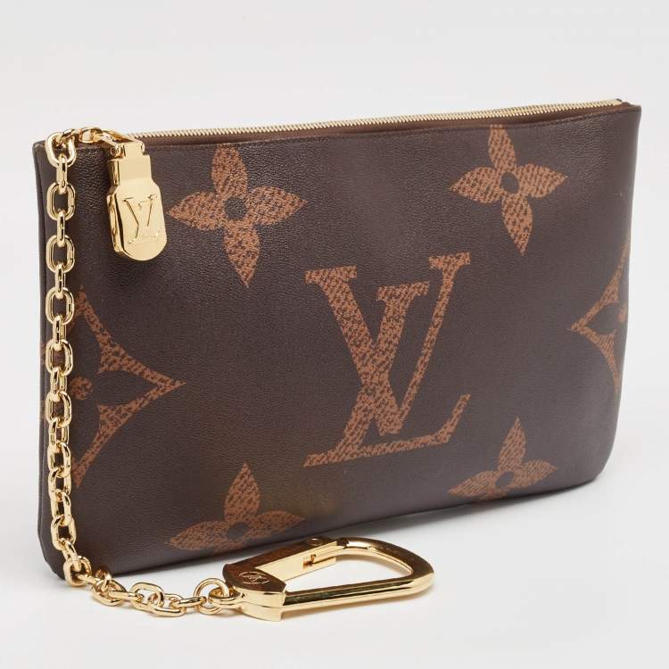 Pre Owned Louis Vuitton Monogram Giant Canvas Pochette Cles XL