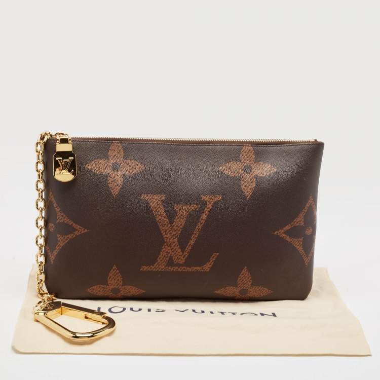 Pre Owned Louis Vuitton Monogram Giant Canvas Pochette Cles XL