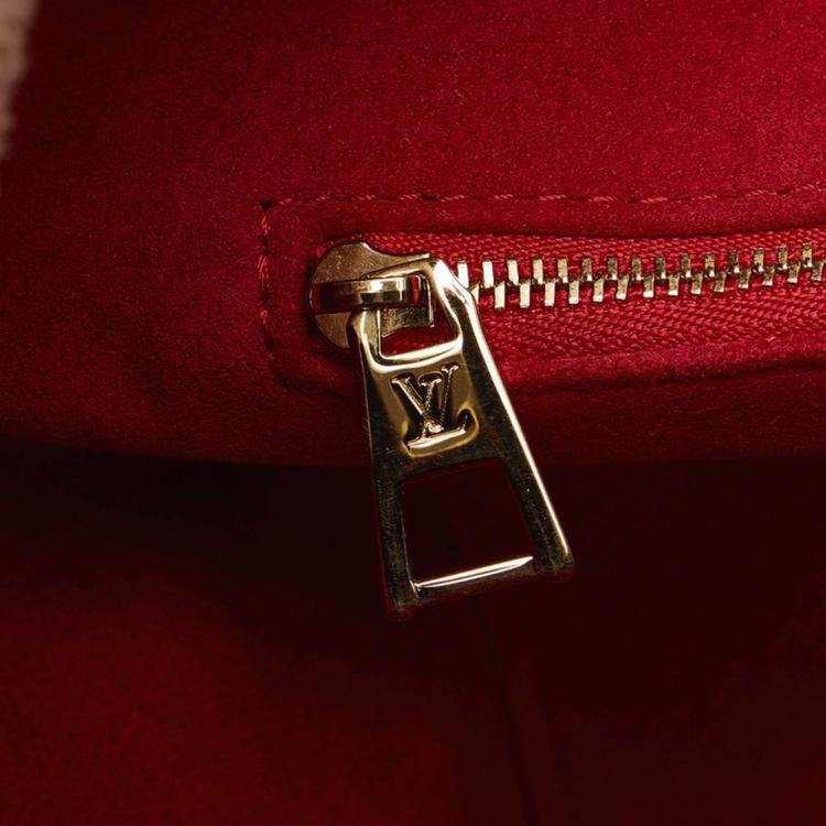 Pre Owned Louis Vuitton Brown Monogram Teddy OnTheGo GM Tote Bag