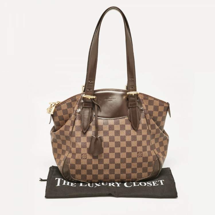 Pre Owned Louis Vuitton Damier Ebene Canvas Verona MM Bag