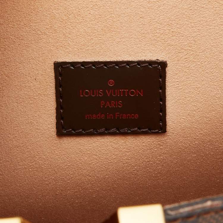 Pre Owned Louis Vuitton Damier Ebene Canvas Kensington V Bag