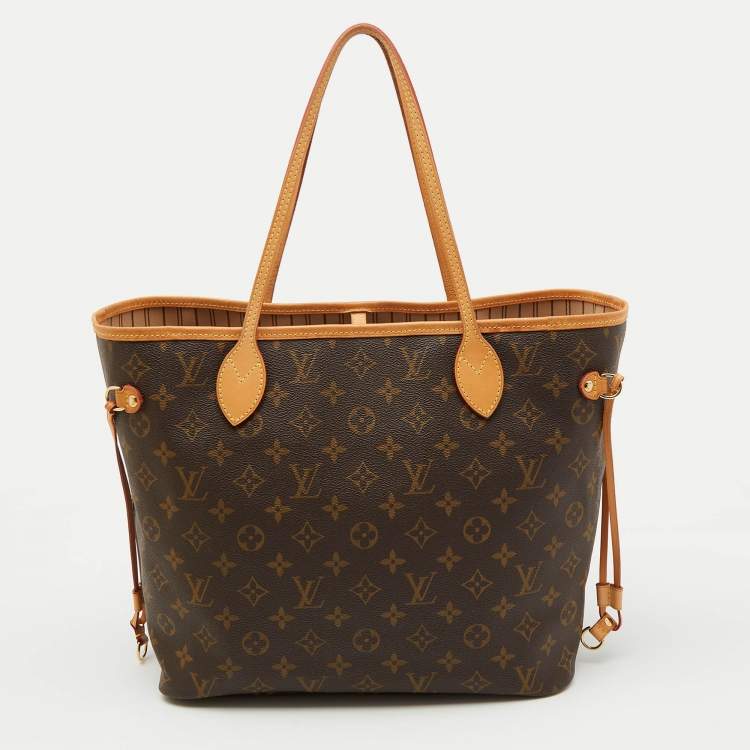 Pre Owned Louis Vuitton Monogram Canvas Neverfull MM Bag