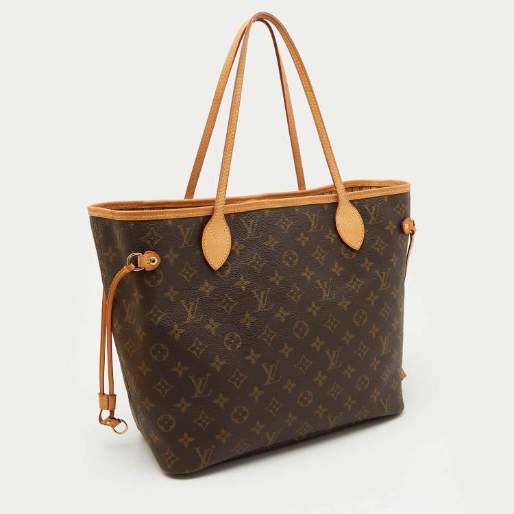 Pre Owned Louis Vuitton Monogram Canvas Neverfull MM Bag