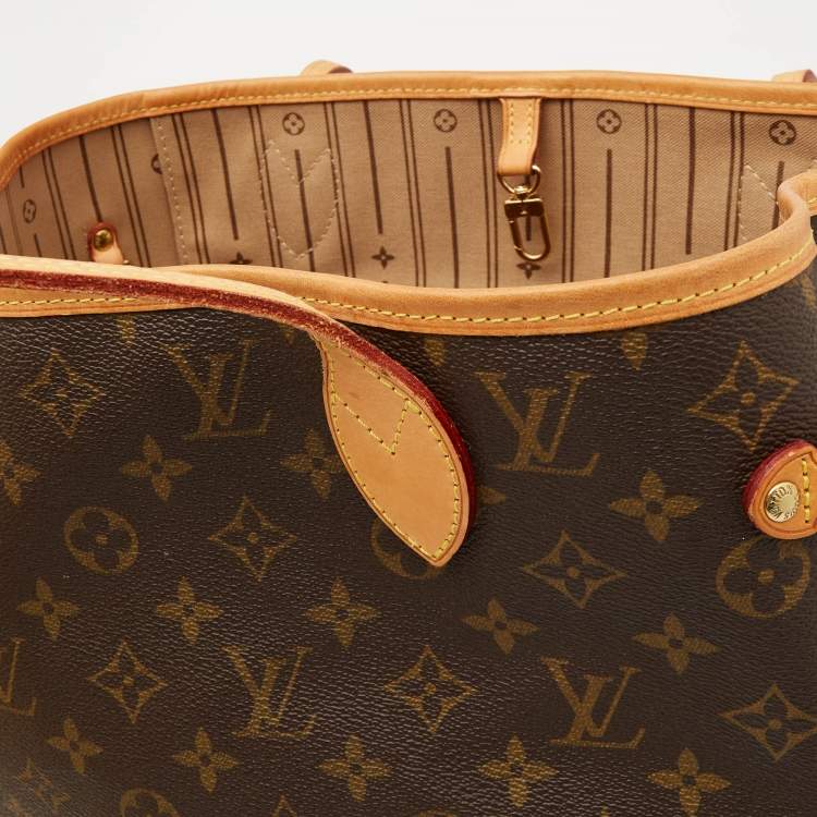 Pre Owned Louis Vuitton Monogram Canvas Neverfull MM Bag