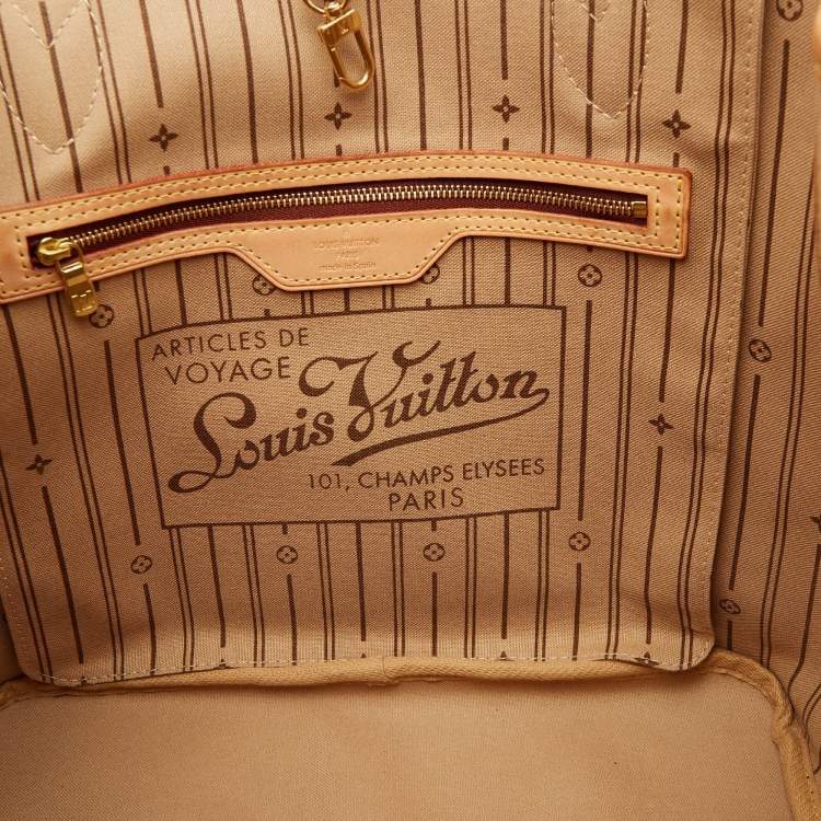 Pre Owned Louis Vuitton Monogram Canvas Neverfull MM Bag