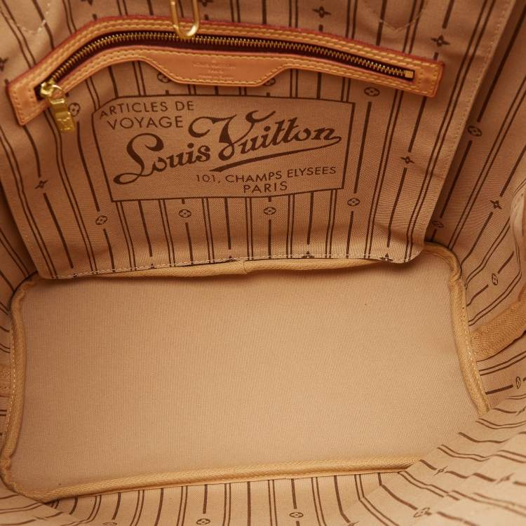 Pre Owned Louis Vuitton Monogram Canvas Neverfull MM Bag