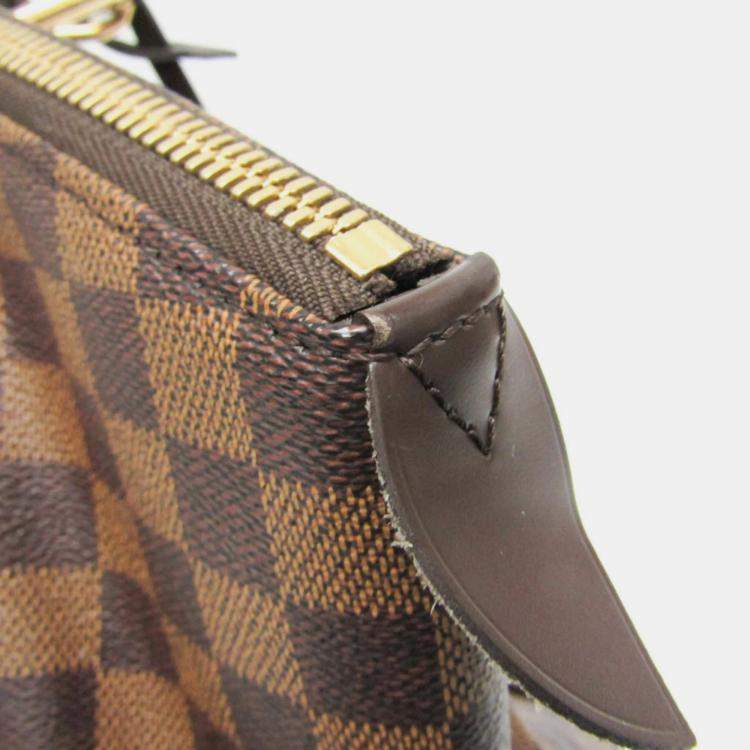 Pre Owned Louis Vuitton Damier Verona Gm Shoulder Bag Ebene
