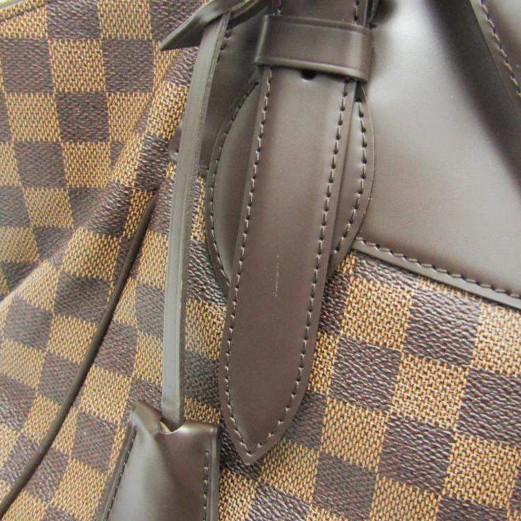 Pre Owned Louis Vuitton Damier Verona Gm Shoulder Bag Ebene