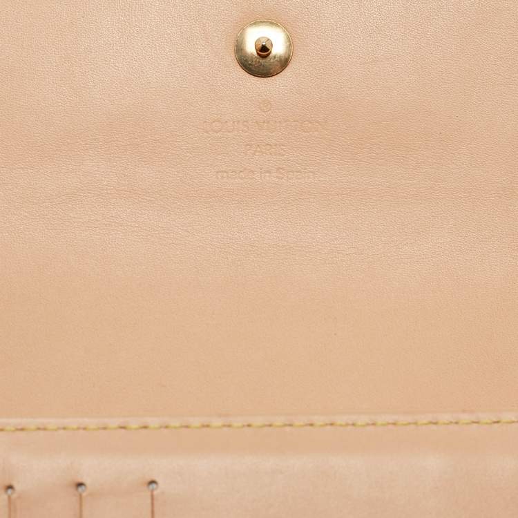 Pre Owned Louis Vuitton White Monogram Multicolore Canvas Alexandra Wallet