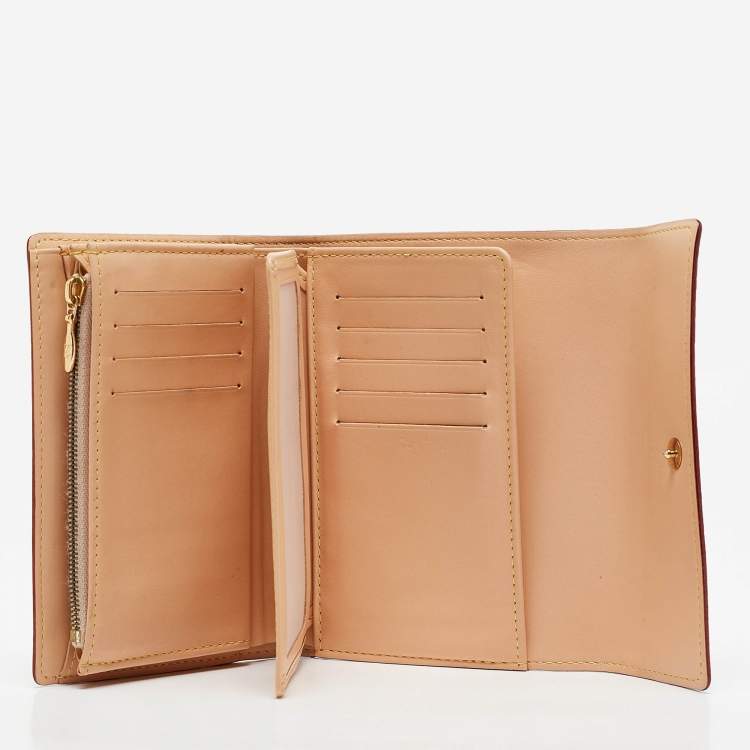 Pre Owned Louis Vuitton White Monogram Multicolore Canvas Alexandra Wallet