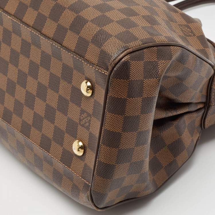 Pre Owned Louis Vuitton Damier Ebene Canvas Trevi GM Bag