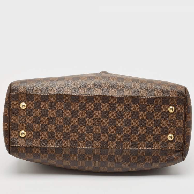 Pre Owned Louis Vuitton Damier Ebene Canvas Trevi GM Bag