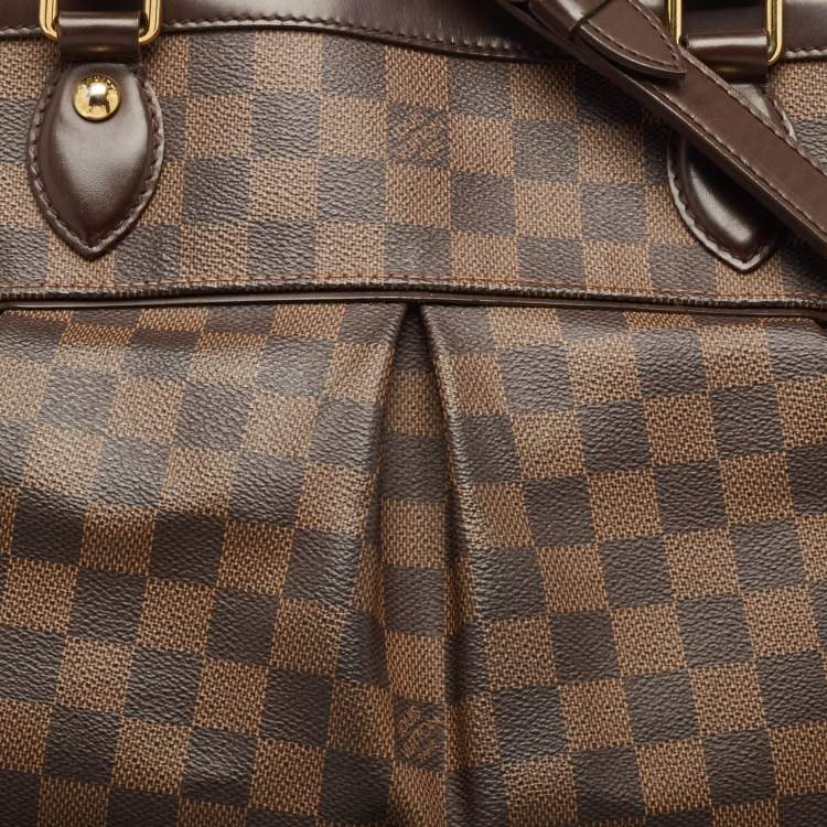 Pre Owned Louis Vuitton Damier Ebene Canvas Trevi GM Bag