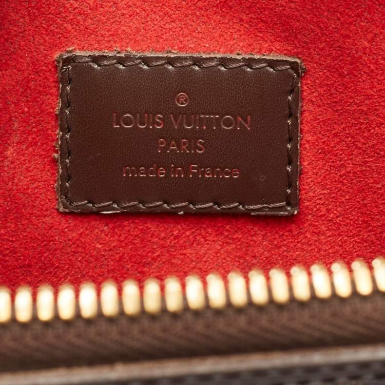 Pre Owned Louis Vuitton Damier Ebene Canvas Trevi GM Bag