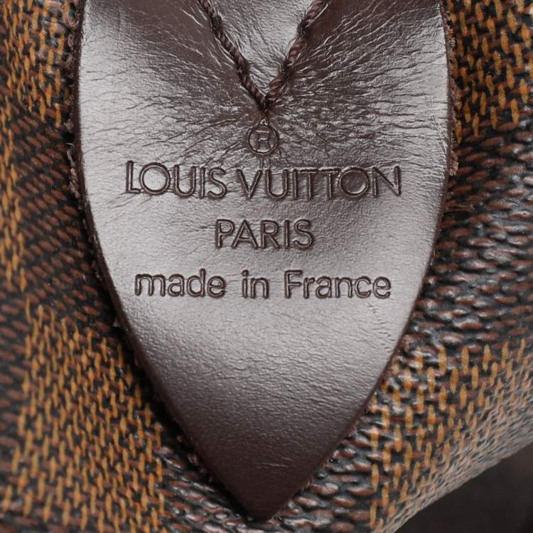 Pre Owned Louis Vuitton Damier Ebene Canvas Keepall 50 Bag