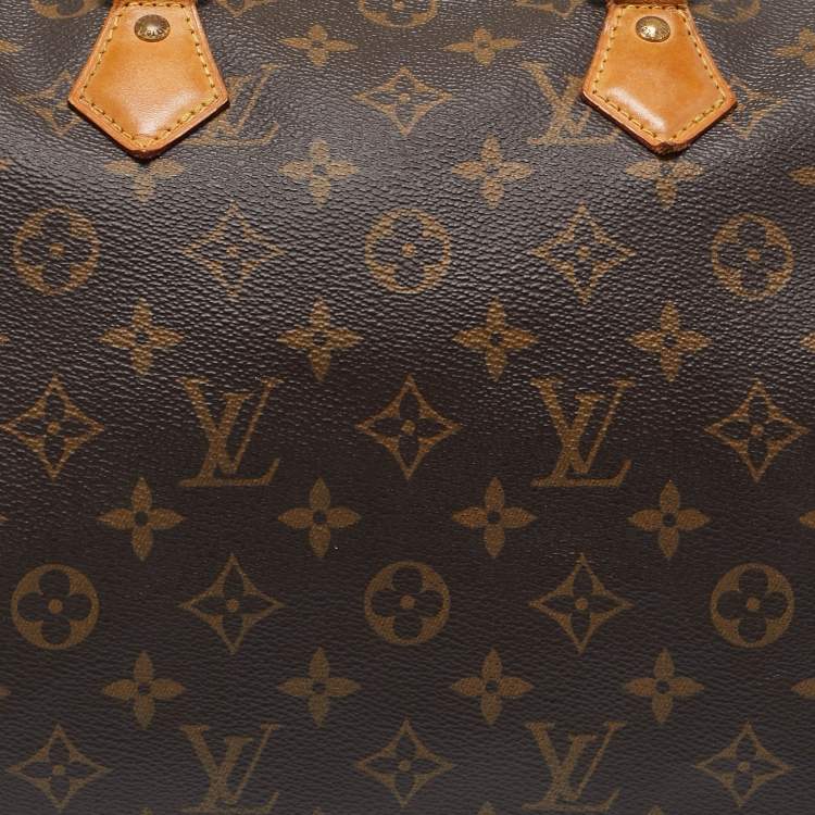 Pre Owned Louis Vuitton Monogram Canvas Speedy 30 Bag