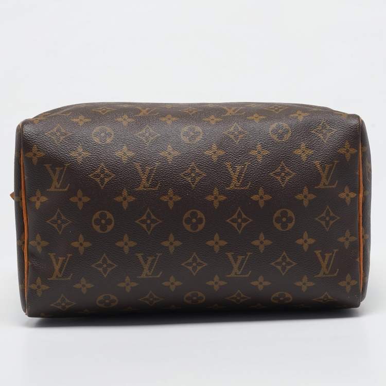 Pre Owned Louis Vuitton Monogram Canvas Speedy 30 Bag