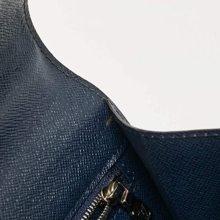 Pre Owned Louis Vuitton Indigo Epi Leather Monceau BB Bag