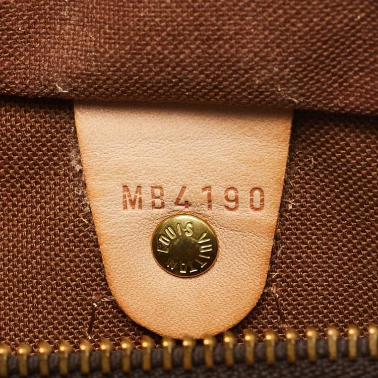 Pre Owned Louis Vuitton Monogram Canvas Speedy 30 Bag
