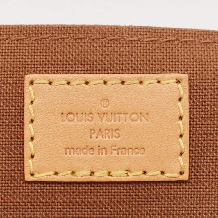 Pre Owned Louis Vuitton Monogram Canvas Petit Sac Plat Bag