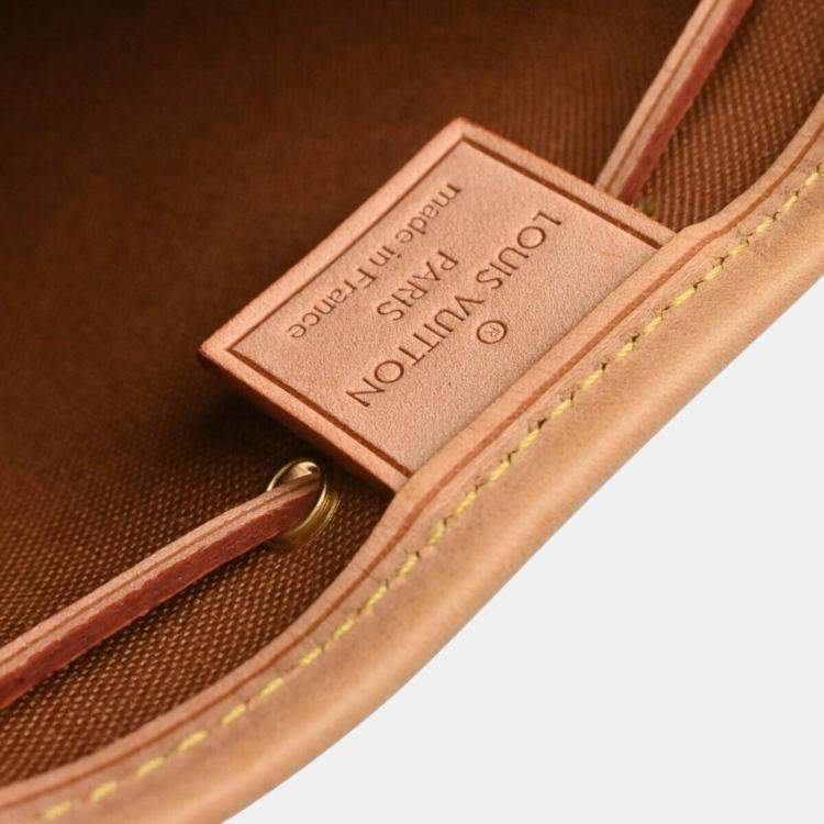 Pre Owned Louis Vuitton Brown Monogram Canvas Nano Noe Shoulder Bag