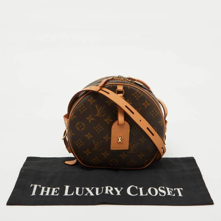 Pre Owned Louis Vuitton Monogram Canvas Boite Chapeau Souple MM Bag