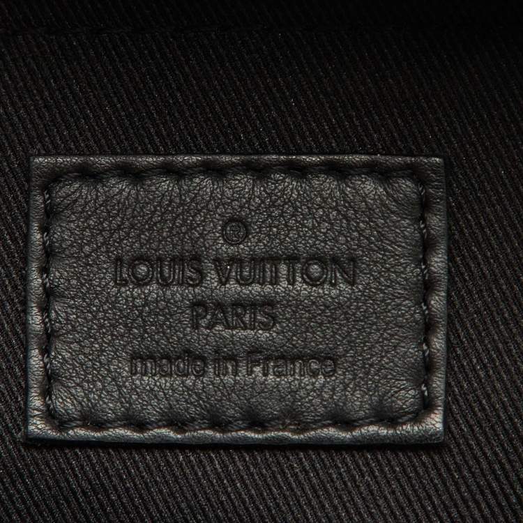 Pre Owned Louis Vuitton Black Monogram Canvas Palm Springs PM Backpack