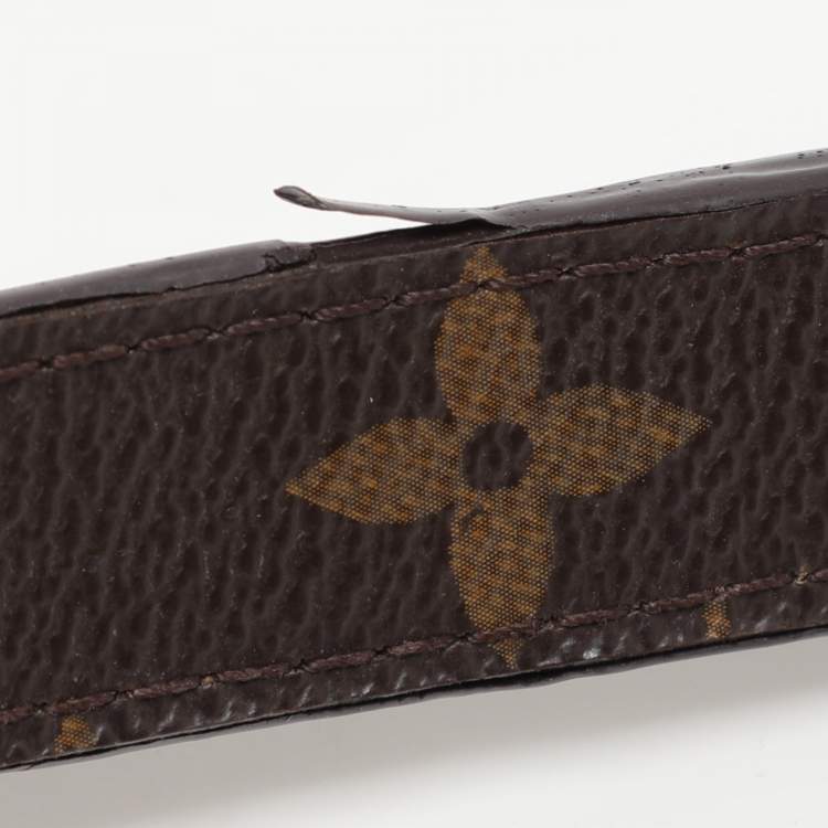 Pre Owned Louis Vuitton Bordeaux Monogram Canvas Eden MM Bag